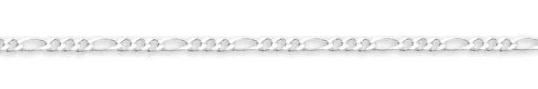 Corrente de prata grumet 3 e 1 - 200201 Imagem