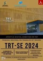 Apostila TRT SE Técnico Judiciário 2024 Área Administrativa