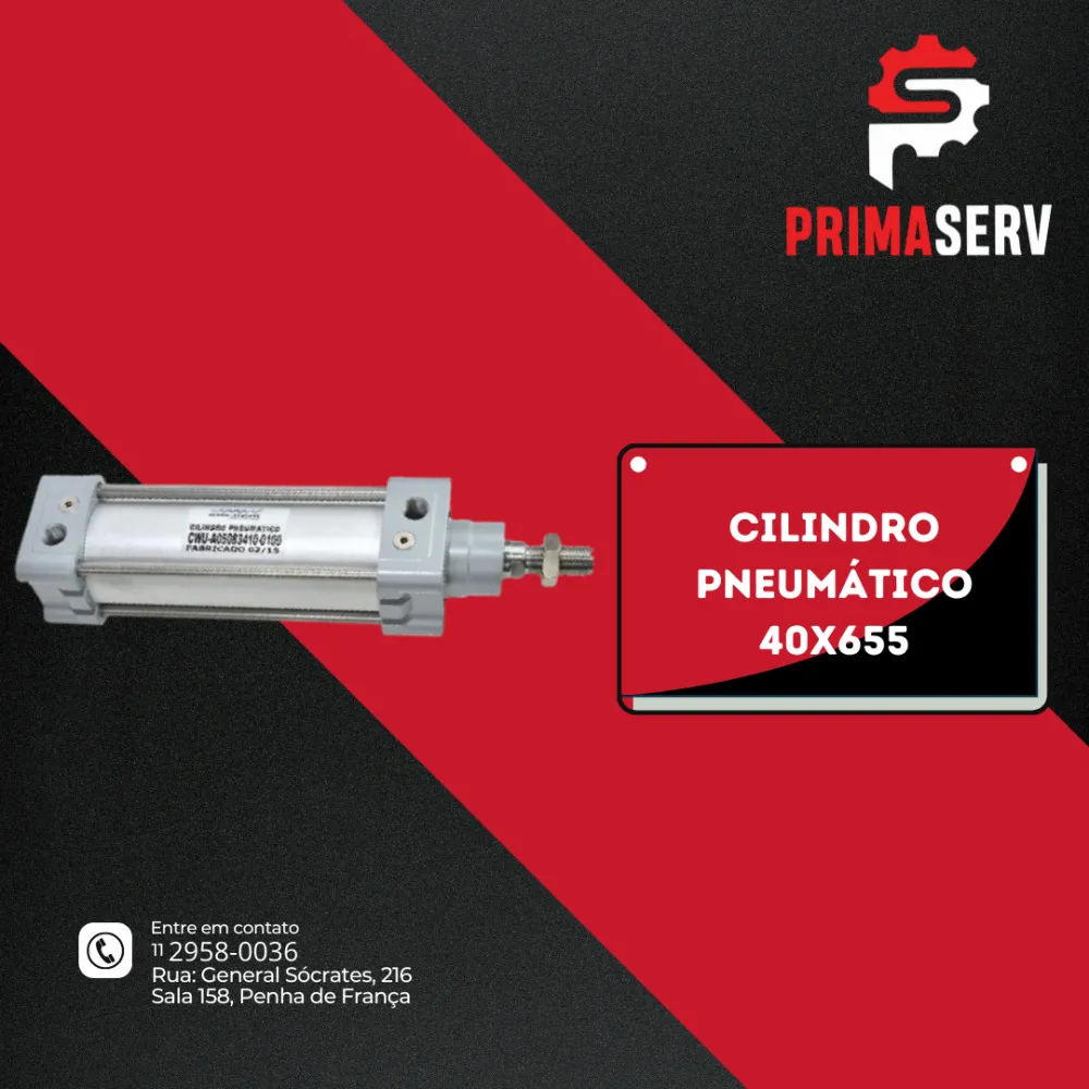 CILINDRO PNEUMÁTICO  40X655