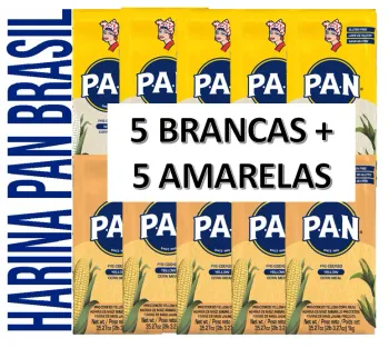 HARINA PAN 5 BRANCAS + 5 AMARELAS VALIDADE 02/02/26