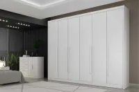 Guarda-Roupa Coimbra Ripado 2,74 100% MDF - Foto 2