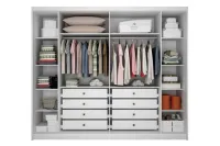Guarda-Roupa Coimbra Ripado 2,74 100% MDF - Foto 3