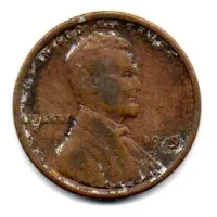 Estados Unidos - 1919 - 1 Cent - Wheat / Trigo - UTG - C/ Banho