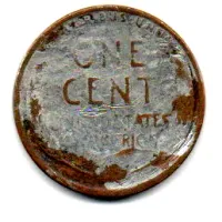 Estados Unidos - 1919 - 1 Cent - Wheat / Trigo - UTG - C/ Banho - Foto 2