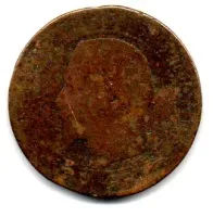 França - 1855 - 5 Centimes