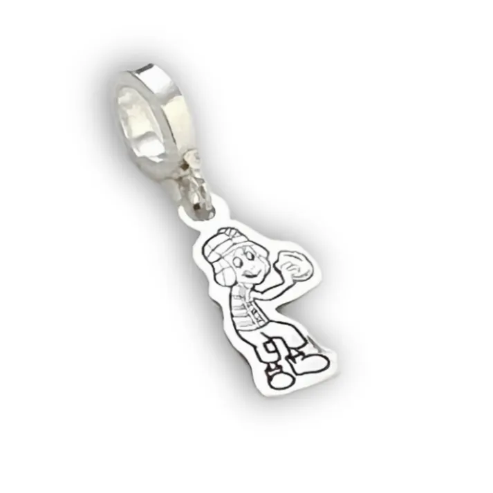 Berloque de prata Chaves - BER205 Imagem