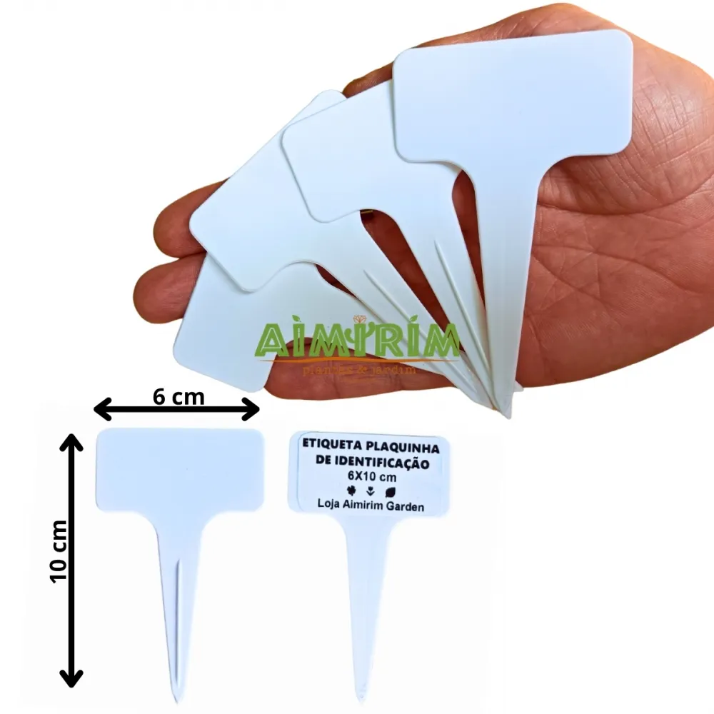 Plaquinha de Identificação 6 x 10 cm Imagem