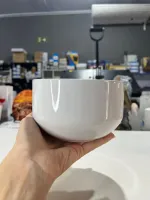 TIGELA BOWL 650ML CERAMICA BRANCA  - Foto 2