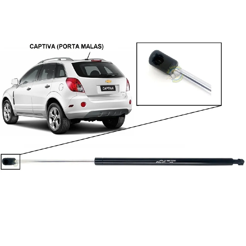 Amortecedor Porta Mala Captiva 2008 2009 2010 2011 2012 2013 2014 2015