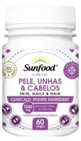 Pele Unhas & Cabelos Sunfood 60 Caps - Foto 2