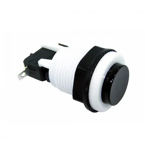 Botão acrilico redondo modelo PBS-29 Preto Imagem