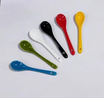 COLHER CERAMICA PARA CANECA 