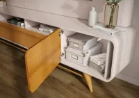 Home Theater até 85? Nobre Off White/Cinamono – HB MÓVEIS - Foto 2