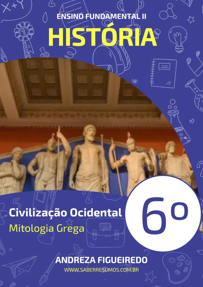 362 - História - Civilização Ocidental - Mitologia Grega - 6º ano - PDF com 7 páginas