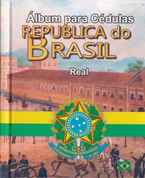 Álbum Para Cédulas Do Real 