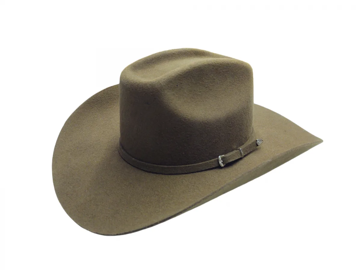 Ref: 464 - Chapéu Country Mundial Dakota Lã - Cor Marrom 