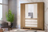 Guarda-Roupa - 3610 CADIS 4PTS 6GAV C/ESP 200CM RN