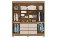 Guarda-Roupa - 3610 CADIS 4PTS 6GAV C/ESP 200CM RN - Foto 2