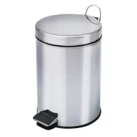 Lixeira Inox com Pedal 3 Litros – Com Pedal 