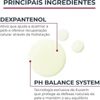 Óleo  Eucerin  pH5 de Limpeza Corporal para Banho Pele Seca e Sensível - 200ml  - Foto 5