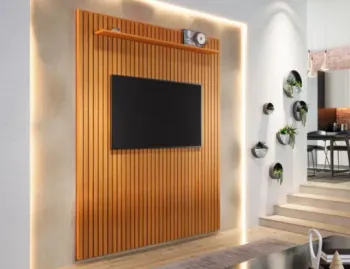 Painel até 75? Arbo 1.9 Cedro – EDN MÓVEIS