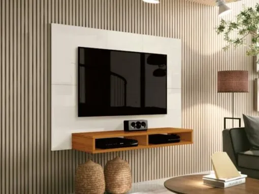 Painel até 43? Fox New Cedro – EDN MÓVEIS Imagem