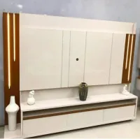Home Theater até 75? Montane Off White/Cinamono – HB MÓVEIS - Foto 5