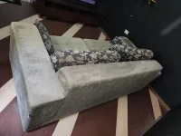 Sofá Retratíl com Chaise 3 lugares - Produto Usado - Foto 4