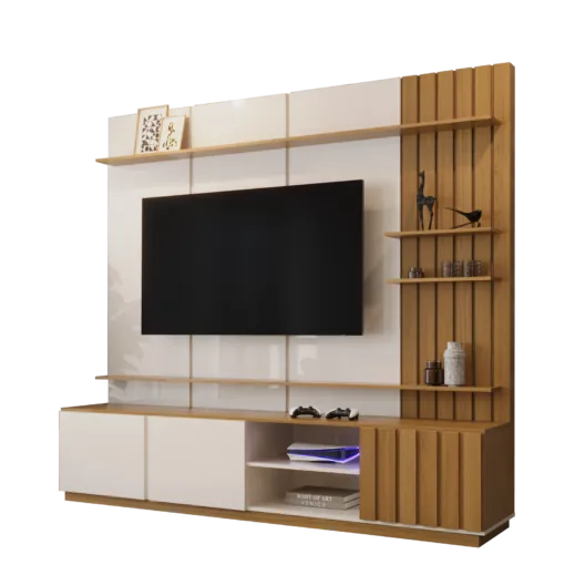 Home até 70? Reno Off White/Cedro – EDN MÓVEIS Imagem
