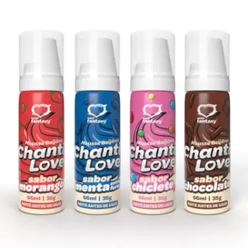 Chanti Love Mousse Corporal Beijável 66Ml/25G Sexy Fantasy