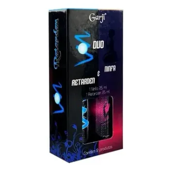 Duo Retarden E Ninfa Gel Retardante E Gel Adstringente Feminina 25M