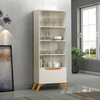 Cristaleira Atenas Off White/Naturale – MAVAULAR