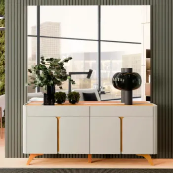 Buffet Arcus Off White/Naturale – MAVAULAR