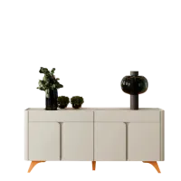 Buffet Arcus Off White/Naturale – MAVAULAR - Foto 3