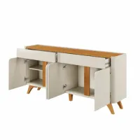 Buffet Arcus Off White/Naturale – MAVAULAR - Foto 5