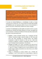 015 - História - A Formação dos Estados Modernos - A Centralização do Poder na Europa - 7 º ano - PDF com 7 páginas - Foto 2