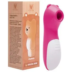 Estimulador Clitóris Urso 10 Pulsações Youvibe Vipmix