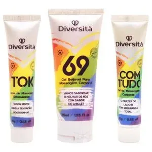 Diversità Kit Sensual Com 3 Unidades Pessini