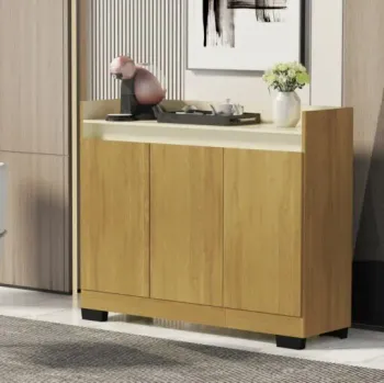 Buffet 3 Portas Real Mel/Pérola – MÓVEIS PRIMUS