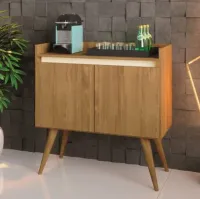 Buffet 2 Portas Gold Mel/Pérola – MÓVEIS PRIMUS