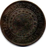1908 - 40 Réis - Moeda Brasil