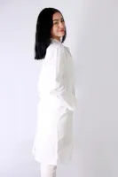 Jaleco Unissex 100% Algodão Manga Longa e Botão - Foto 9