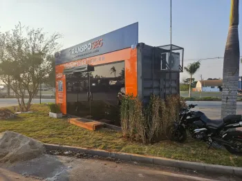 Container Customizado Stand de vendas 15m²