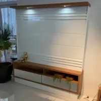 Home até 65? Sara TB178E Off White/Freijó – DALLA COSTA - Foto 4