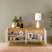 Buffet Atenas Off White/Naturale – MAVAULAR - Foto 3