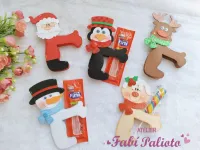 G1.745 Gabarito de Moldes  em MDF  Agarradinhos Natalinos - Foto 3