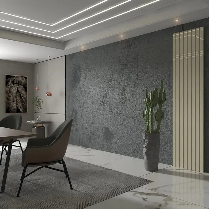 Placa Painel Ripado Nobre 49,6 cm Off White – GELIUS Imagem