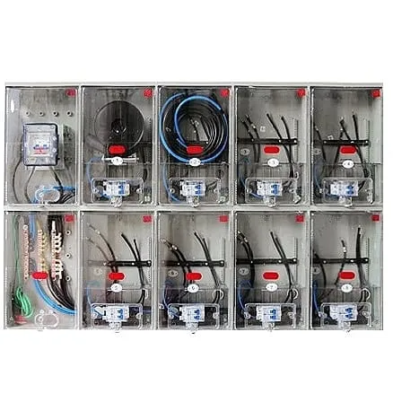 Caixa de Luz para 8 Relogios 35mm Completa * 8 medidor *
