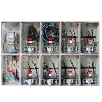 Caixa de Luz para 8 Relogios 35mm Completa * 8 medidor *