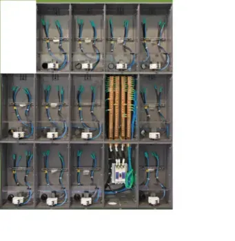 Caixa de Luz  para 14 Relogios PADRAO ENEL - KIT COMPLETO PADRÃO ELETROPAULO PARA 14 MEDIDORES BIFÁSICO (POLICARBONATO) COM CABO 50MM